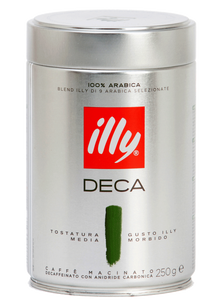 ILLY CAFFE' DECAFFEINATO 250 GR