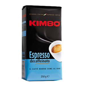 KIMBO CAFFE' ESPRESSO DECAFFEINATO 250 GR