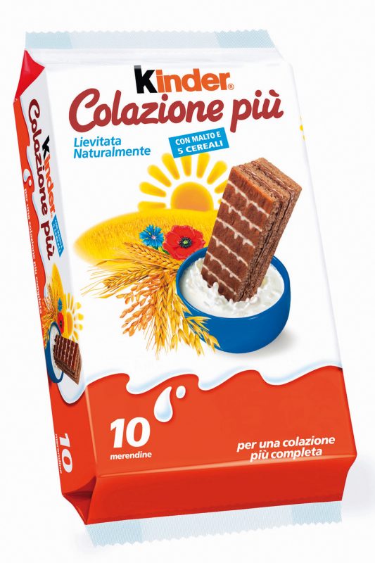 FERRERO KINDER COLAZIONE PIU' X10 290 GR