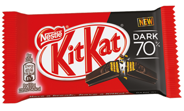 NESTLE' KIT KAT DARK 70% 42 GR