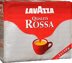 LAVAZZA CAFFE' QUALITA' ROSSA 250 GR X2