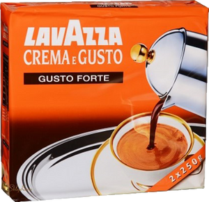 LAVAZZA CAFFE' CREMA E GUSTO FORTE 250 GR X2