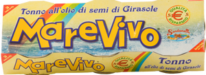 MAREVIVO TONNO ALL'OLIO DI SEMI DI GIRASOLE 80 GR X3