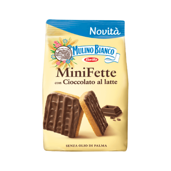 MULINO BIANCO MINI FETTE CON CIOCCOLATO AL LATTE 110 GR