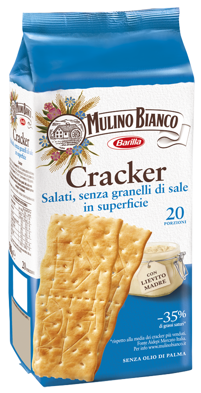 MULINO BIANCO CRACKER SENZA SALE X20 500 GR