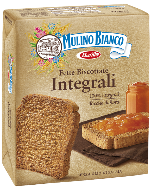 MULINO BIANCO FETTE BISCOTTATE INTEGRALI X36 315 GR