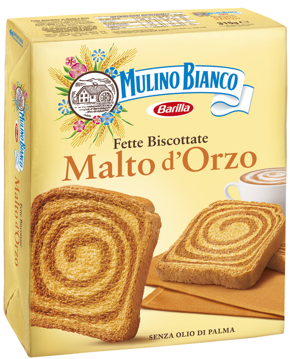 MULINO BIANCO FETTE BISCOTTATE MALTO D'ORZO 315 GR