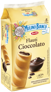 MULINO BIANCO FLAUTI CIOCCOLATO X8 280 GR