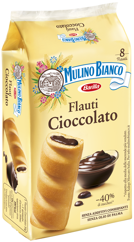 Merendine Mulino Bianco Pan Goccioli Chocolate Chip - 8 Panini