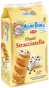 MULINO BIANCO FLAUTI STRACIATELLA X8 280 GR