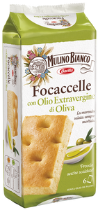 MULINO BIANCO FOCACCELLE CON OLIO EXTRAVERGINE DI OLIVA 198 GR