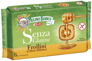 MULINO BIANCO FROLLINI AL MIELE MILLEFIORI SENZA GLUTINE 250 GR