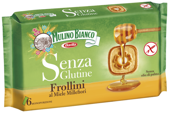 MULINO BIANCO FROLLINI AL MIELE MILLEFIORI SENZA GLUTINE 250 GR