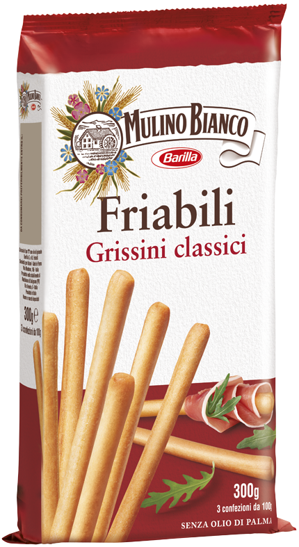 MULINO BIANCO FRIABILI GRISSINI CLASSICI 300 GR