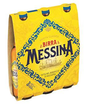 MESSINA VETRO BIRRA 330 ML X3