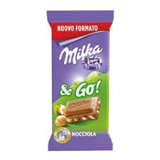 MILKA & GO CIOCCOLATO CON NOCCIOLE 45 GR