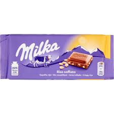 MILKA CIOCCOLATO CON RISO SOFFIATO 45 GR