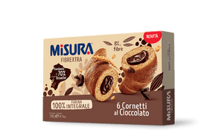 MISURA CORNETTI AL CIOCCOLATO INTEGRALE 100% 300 GR