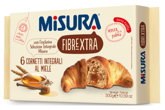 MISURA CORNETTI AL MIELE INTEGRALI X6 300 GR