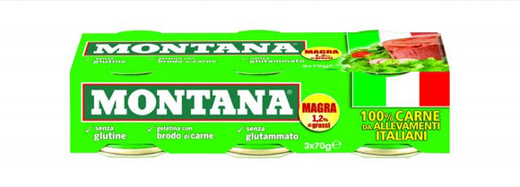 MONTANA CARNE 70 GR X3