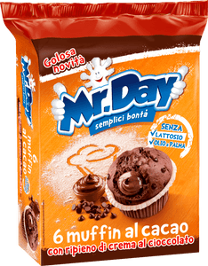 MR. DAY MUFFIN AL CACAO X6 252 GR