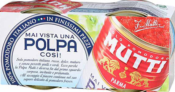 MUTTI POLPA DI POMODORO FINISSIMA 210 GR X2