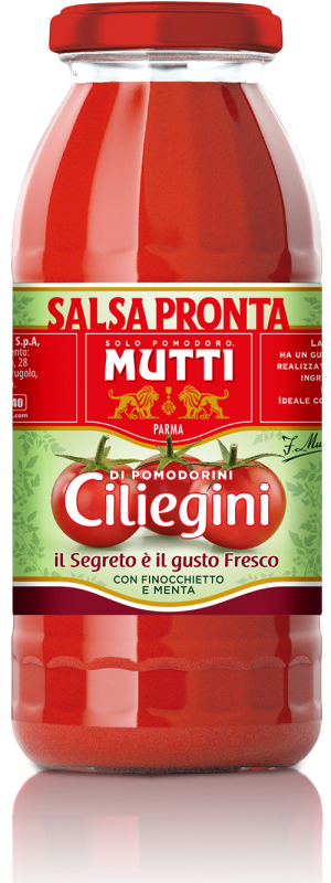 MUTTI VETRO SALSA PRONTA CILIEGINI 300 GR