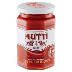 MUTTI VETRO SUGO SEMPLICE CON PEPERONCINO 280 GR