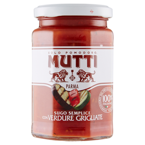 MUTTI VETRO SUGO SEMPLICE CON VERDURE GRIGLIATE 280 GR