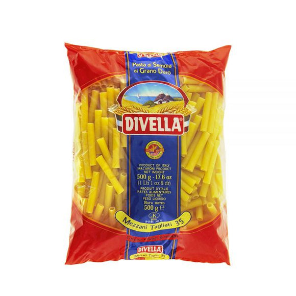 DIVELLA MEZZANI TAGLIATI N35 500 GR