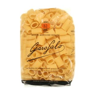 GAROFALO MEZZE MANICHE RIGATE N32 500 GR