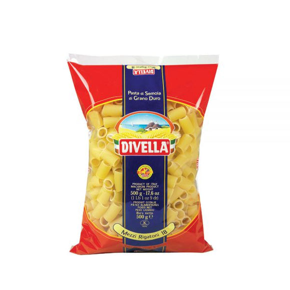 DIVELLA MEZZI RIGATONI N18 500 GR