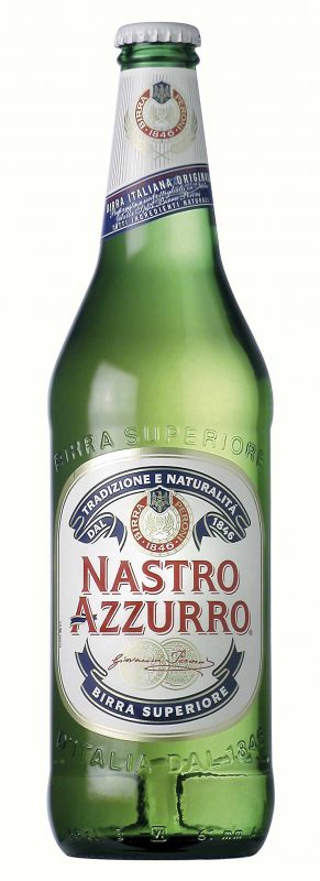 NASTRO AZZURRO VETRO BIRRA 660 ML