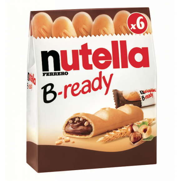 FERRERO NUTELLA B-READY X6 132 GR