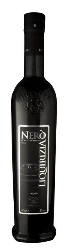 NERO' VETRO LIQUORE ALLA LIQUIRIZIA 500 ML