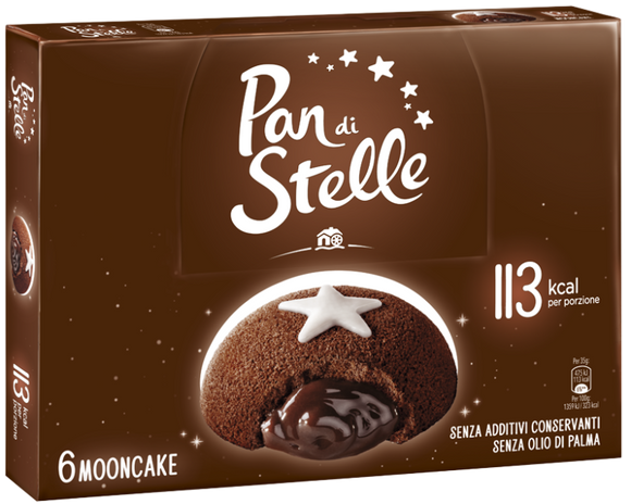 MULINO BIANCO PAN DI STELLE MOONCAKE X6 210 GR