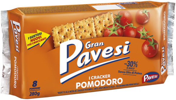 PAVESI CRACKER POMODORO X8 280 GR