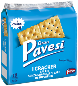 PAVESI CRACKER SENZA SALE 560 GR