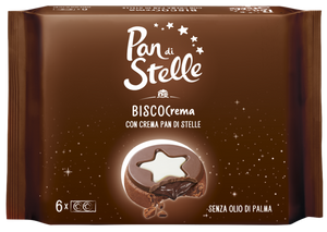 MULINO BIANCO PAN DI STELLE BISCOCREMA X6 168 GR