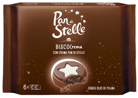 MULINO BIANCO PAN DI STELLE BISCOCREMA X6 168 GR