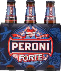 PERONI VETRO BIRRA FORTE 8° 330 ML X3