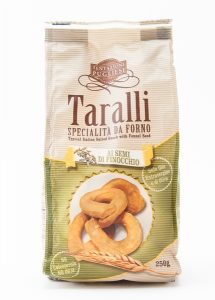 TENTAZIONI PUGLIESI TARALLI AL FINOCCHIO 250 GR