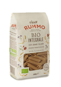 RUMMO INTEGRALE BIO PENNE RIGATE N66 500 GR