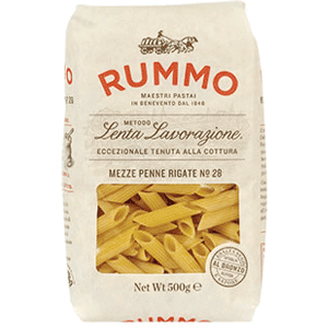 RUMMO MEZZE PENNE RIGATE N28 500 GR