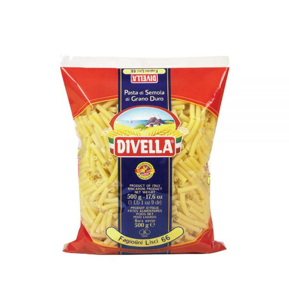 DIVELLA FAGIOLINI LISCI N66 500 GR