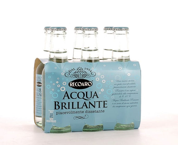 RECOARO VETRO ACQUA BRILLANTE 200 ML X6