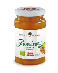 RIGONI DI ASIAGO CONFETTURA FIOR DI FRUTTA AGRUMI E ZENZERO BIOLOGICO 260 GR