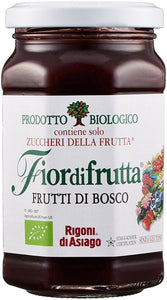 RIGONI DI ASIAGO CONFETTURA FIOR DI FRUTTA FRUTTI DI BOSCO BIOLOGICO 250 GR