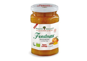 RIGONI DI ASIAGO CONFETTURA FIOR DI FRUTTA MANDARINO E CURCUMA BIOLOGICO 250 GR