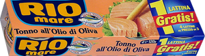 RIO MARE TONNO ALL'OLIO DI OLIVA 120 GR X3 +1 LATTINA GRATIS